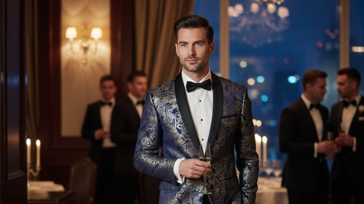 The Christmas Suit Guide for Men Who Don't Usually Dress Up
