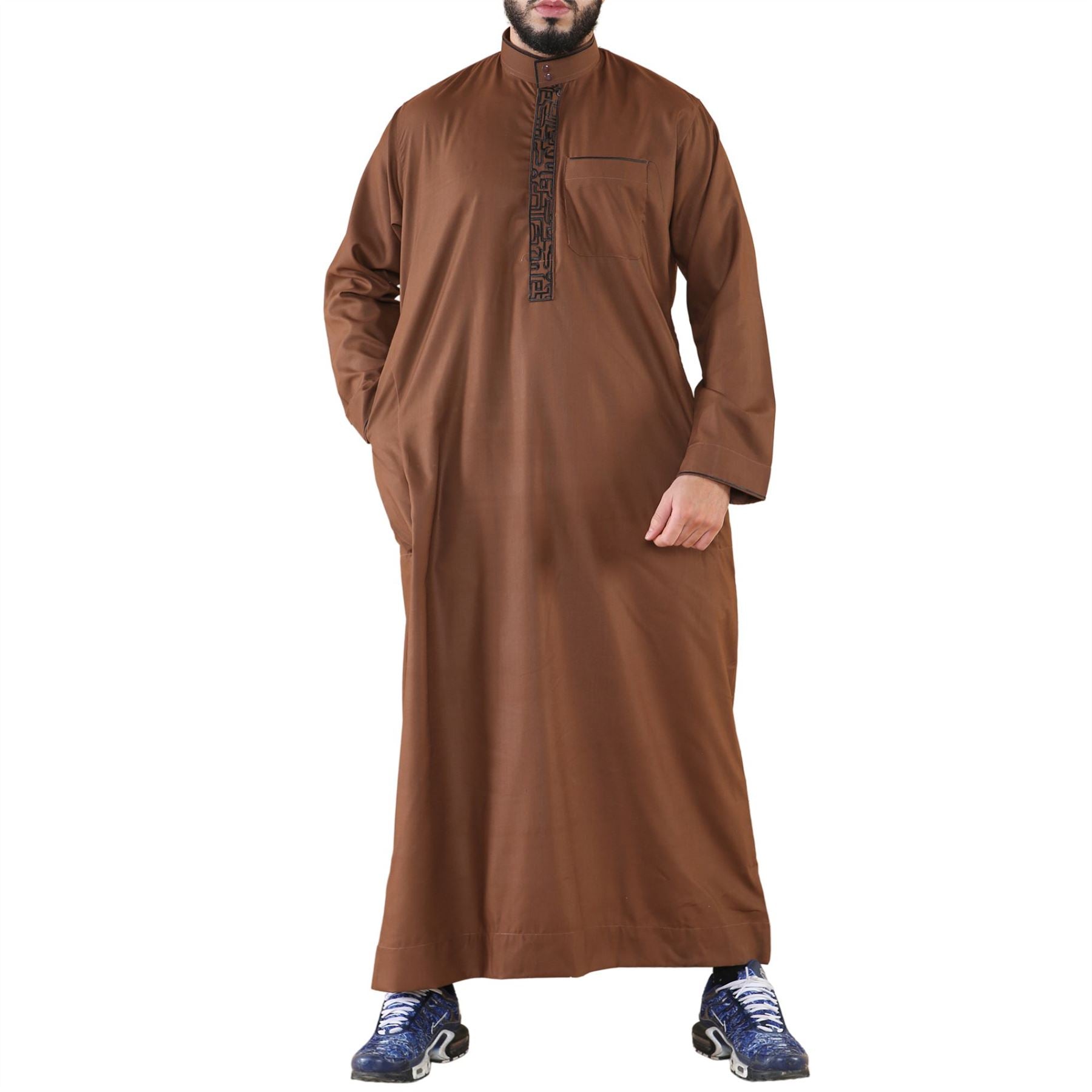 103_thobe_Brown_L - 56, 103_thobe_Brown_M - 54, 103_thobe_Brown_S - 52, 103_thobe_Brown_XL - 58, 103_thobe_Brown_XXL - 60