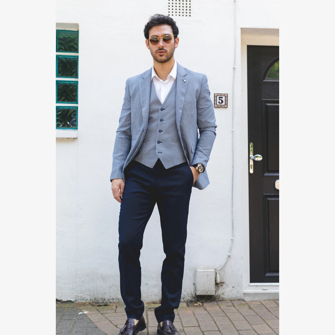 34" Jacket 28" Trousers, 36" Jacket 30" Trousers, 38" Jacket 32" Trousers, 40" Jacket 34" Trousers, 42" Jacket 36" Trousers, 44" Jacket 38" Trousers, 46" Jacket 40" Trousers, 48" Jacket 42" Trousers, 50" Jacket 40" Trousers, 50" Jacket 42" Trousers, 50" Jacket 44" Trousers, 52" Jacket 42" Trousers, 52" Jacket 44" Trousers, 52" Jacket 46" Trousers, 54" Jacket 44" Trousers, 54" Jacket 46" Trousers