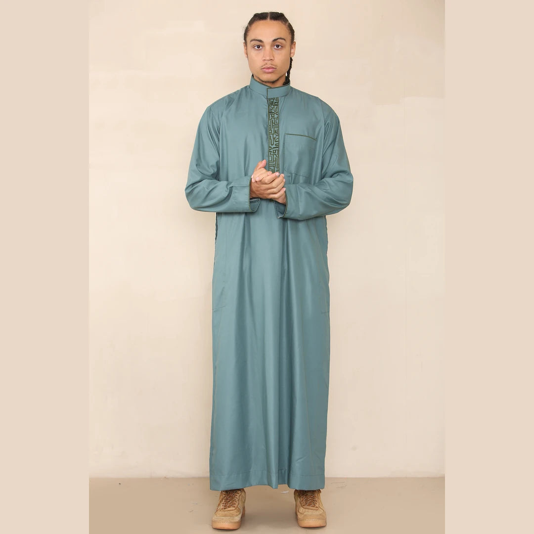 103_thobe_Green_L - 56, 103_thobe_Green_M - 54, 103_thobe_Green_S - 52, 103_thobe_Green_XL - 58, 103_thobe_Green_XXL - 60