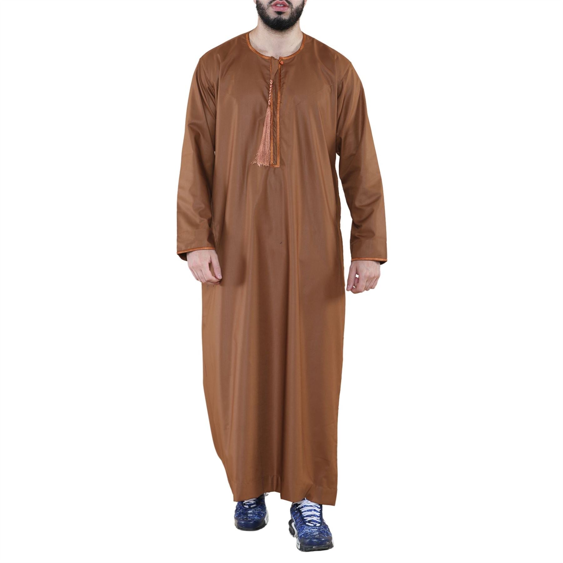 105_thobe_Camel_L - 56, 105_thobe_Camel_M - 54, 105_thobe_Camel_S - 52, 105_thobe_Camel_XL - 58, 105_thobe_Camel_XXL - 60