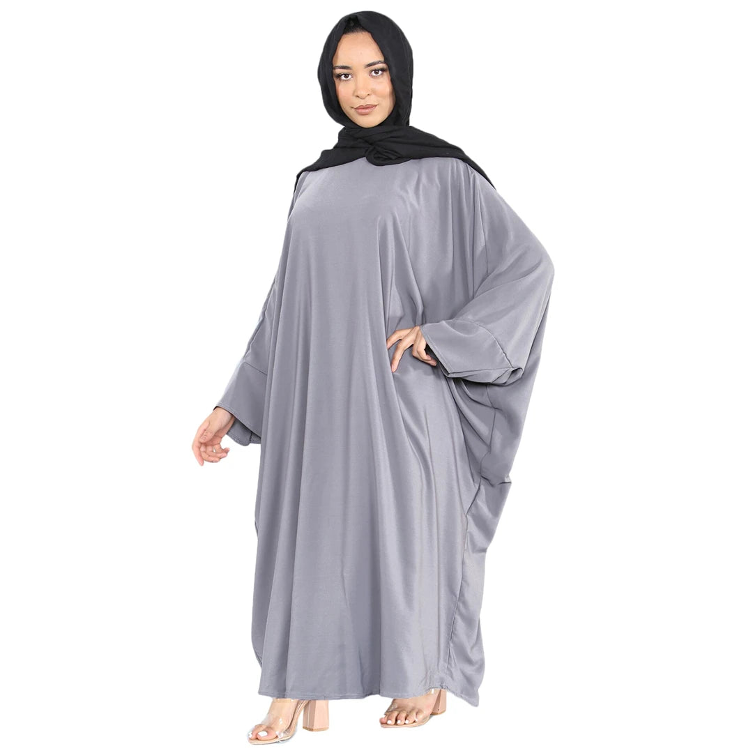 Women's Butterfly Batwing Abaya Islamic Jilbab Robe
