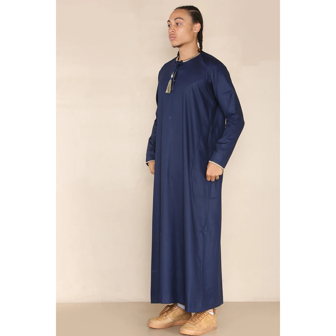 110_thobe_Navy_L - 56, 110_thobe_Navy_M - 54, 110_thobe_Navy_S - 52, 110_thobe_Navy_XL - 58, 110_thobe_Navy_XXL - 60