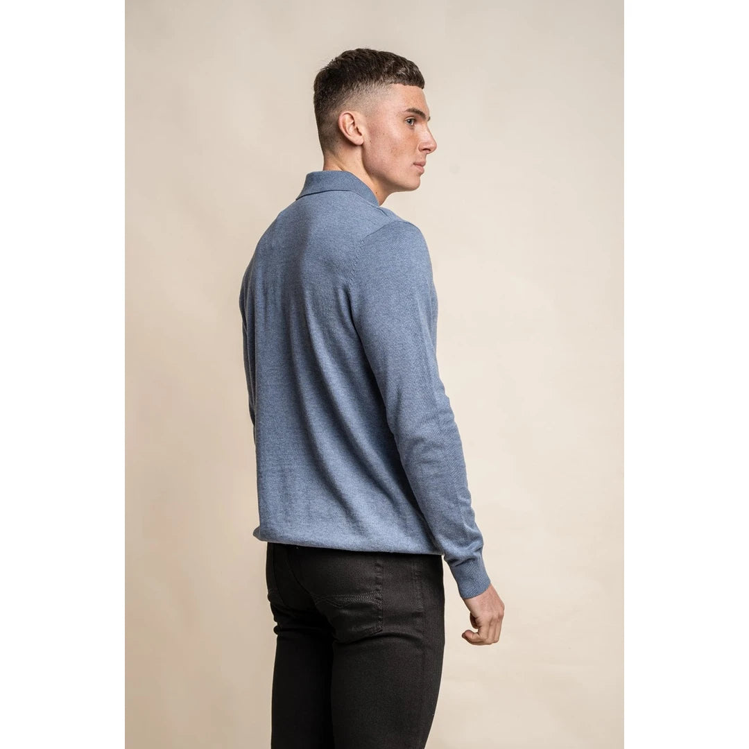 falcao_jumper_Blue_L, falcao_jumper_Blue_M, falcao_jumper_Blue_S, falcao_jumper_Blue_XL, falcao_jumper_Blue_XXL