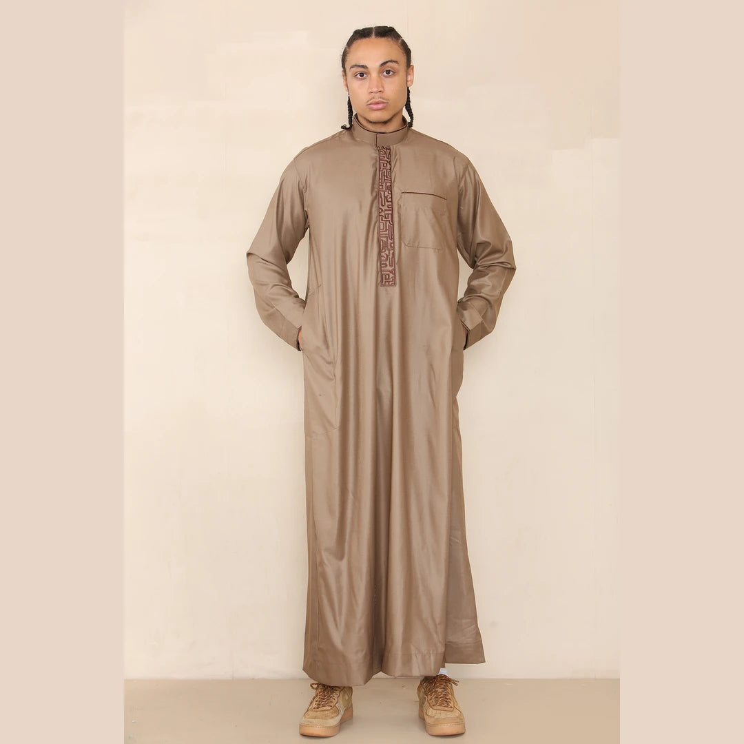 103_thobe_Light-brown_L - 56, 103_thobe_Light-brown_M - 54, 103_thobe_Light-brown_S - 52, 103_thobe_Light-brown_XL - 58, 103_thobe_Light-brown_XXL - 60