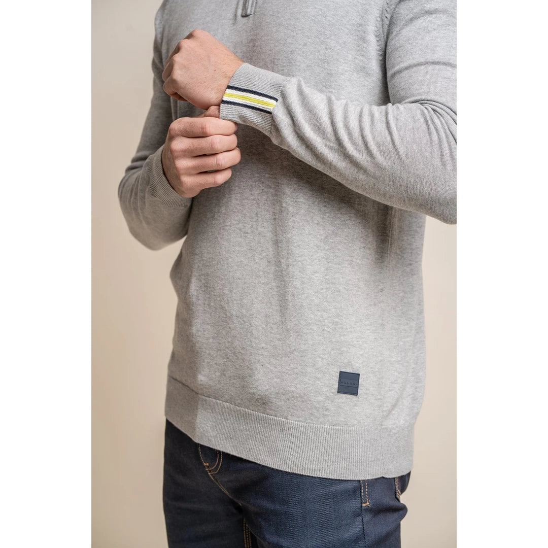 falcao_jumper_Grey_L, falcao_jumper_Grey_M, falcao_jumper_Grey_S, falcao_jumper_Grey_XL, falcao_jumper_Grey_XXL
