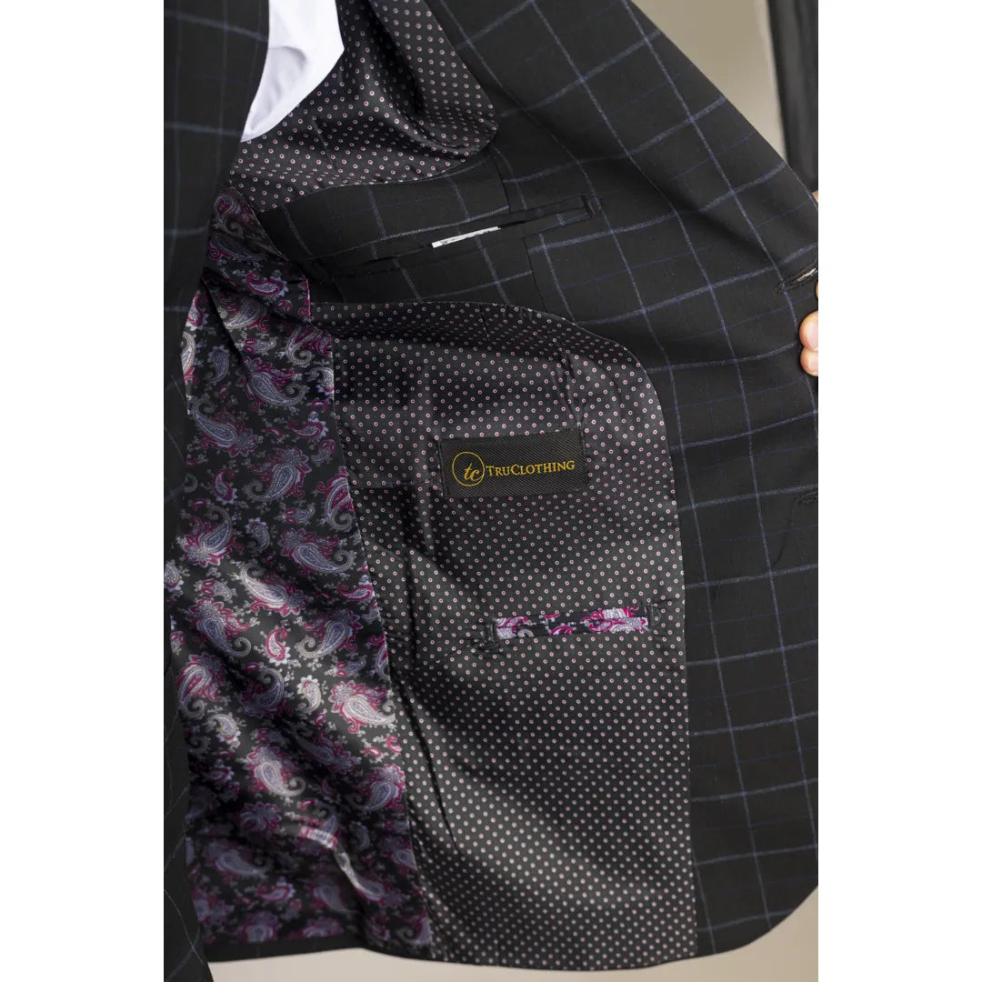 34" Jacket 28" Trousers, 36" Jacket 30" Trousers, 38" Jacket 32" Trousers, 40" Jacket 34" Trousers, 42" Jacket 36" Trousers, 44" Jacket 38" Trousers, 46" Jacket 40" Trousers, 48" Jacket 42" Trousers, 50" Jacket 40" Trousers, 50" Jacket 42" Trousers, 50" Jacket 44" Trousers, 52" Jacket 42" Trousers, 52" Jacket 44" Trousers, 52" Jacket 46" Trousers, 54" Jacket 44" Trousers, 54" Jacket 46" Trousers