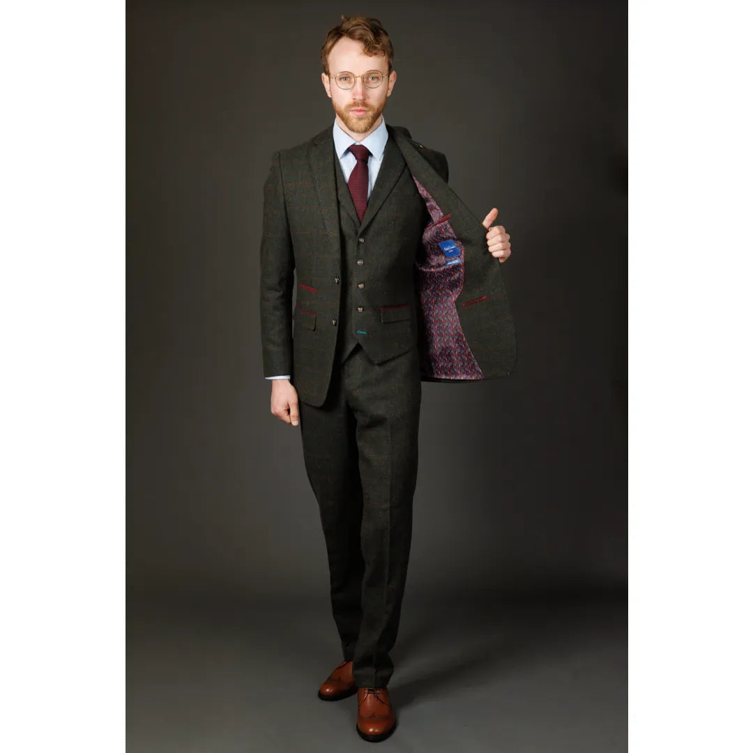 34" Jacket 28" Trousers, 36" Jacket 30" Trousers, 38" Jacket 32" Trousers, 40" Jacket 34" Trousers, 42" Jacket 36" Trousers, 44" Jacket 38" Trousers, 46" Jacket 40" Trousers, 48" Jacket 42" Trousers, 50" Jacket 40" Trousers, 50" Jacket 42" Trousers, 50" Jacket 44" Trousers, 52" Jacket 42" Trousers, 52" Jacket 44" Trousers, 52" Jacket 46" Trousers, 54" Jacket 44" Trousers, 54" Jacket 46" Trousers