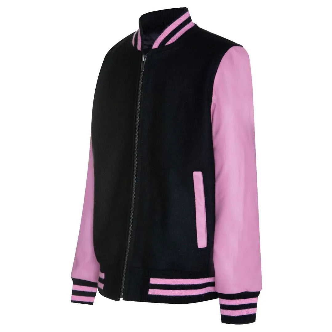 Varsity-kids_jacket_Black-Pink_10-11, Varsity-kids_jacket_Black-Pink_12-13, Varsity-kids_jacket_Black-Pink_3-4, Varsity-kids_jacket_Black-Pink_4-5, Varsity-kids_jacket_Black-Pink_6-7, Varsity-kids_jacket_Black-Pink_8-9