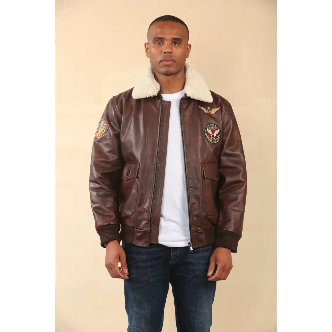 AERO-JET_jacket_Brown_3XL, AERO-JET_jacket_Brown_4XL, AERO-JET_jacket_Brown_5XL, AERO-JET_jacket_Brown_L, AERO-JET_jacket_Brown_M, AERO-JET_jacket_Brown_S, AERO-JET_jacket_Brown_XL, AERO-JET_jacket_Brown_XS, AERO-JET_jacket_Brown_XXL