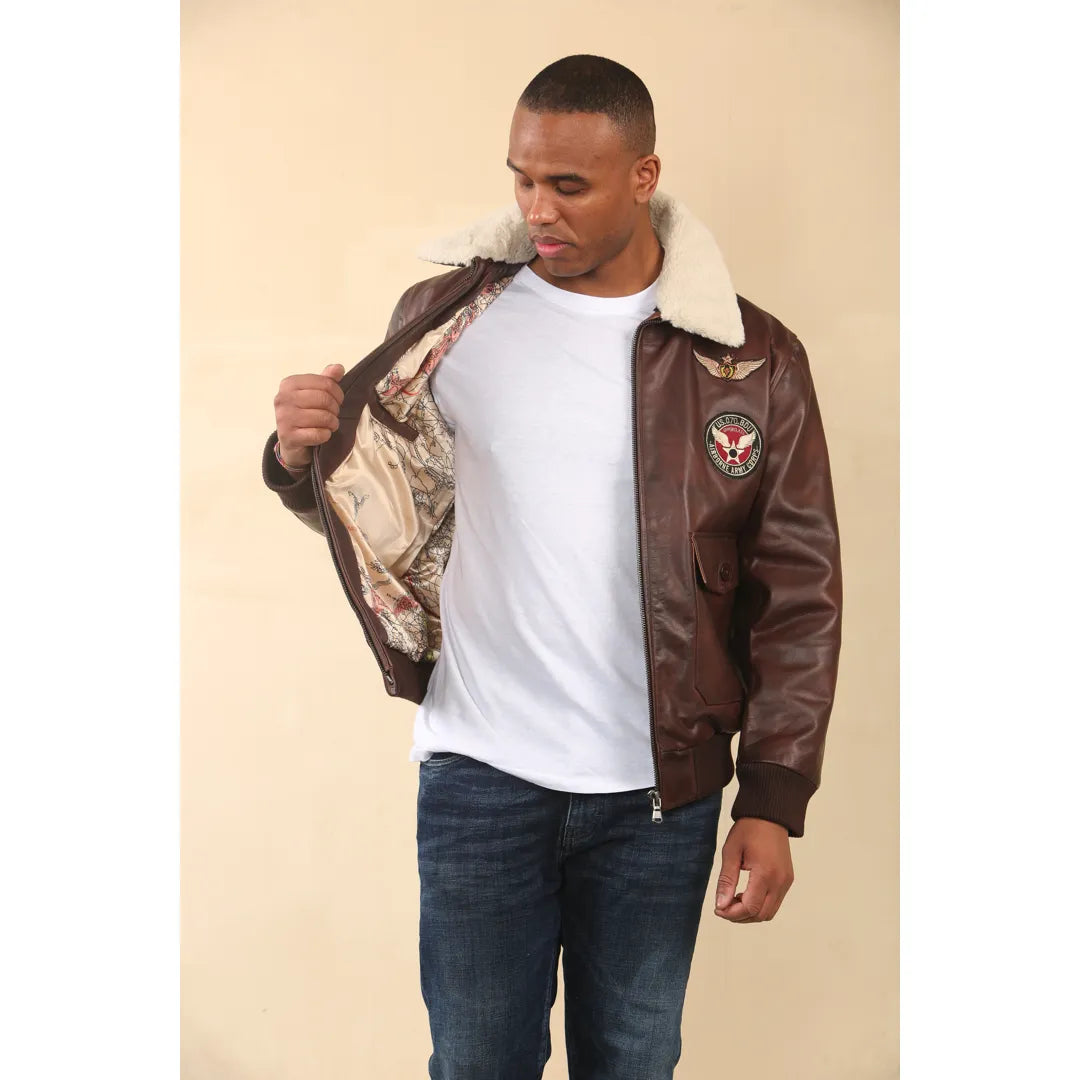 AERO-JET_jacket_Brown_3XL, AERO-JET_jacket_Brown_4XL, AERO-JET_jacket_Brown_5XL, AERO-JET_jacket_Brown_L, AERO-JET_jacket_Brown_M, AERO-JET_jacket_Brown_S, AERO-JET_jacket_Brown_XL, AERO-JET_jacket_Brown_XS, AERO-JET_jacket_Brown_XXL