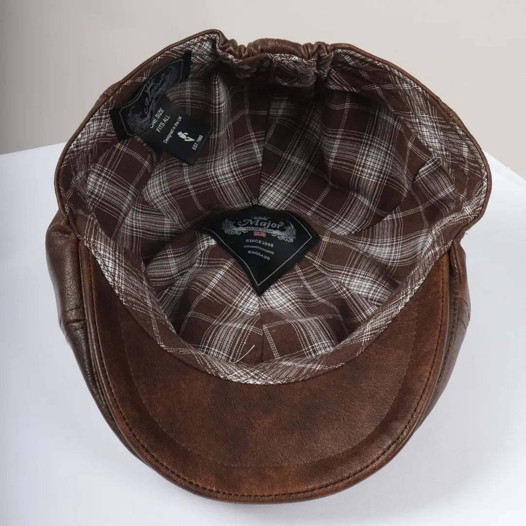 pu-leather-flat_hat_Brown_One Size