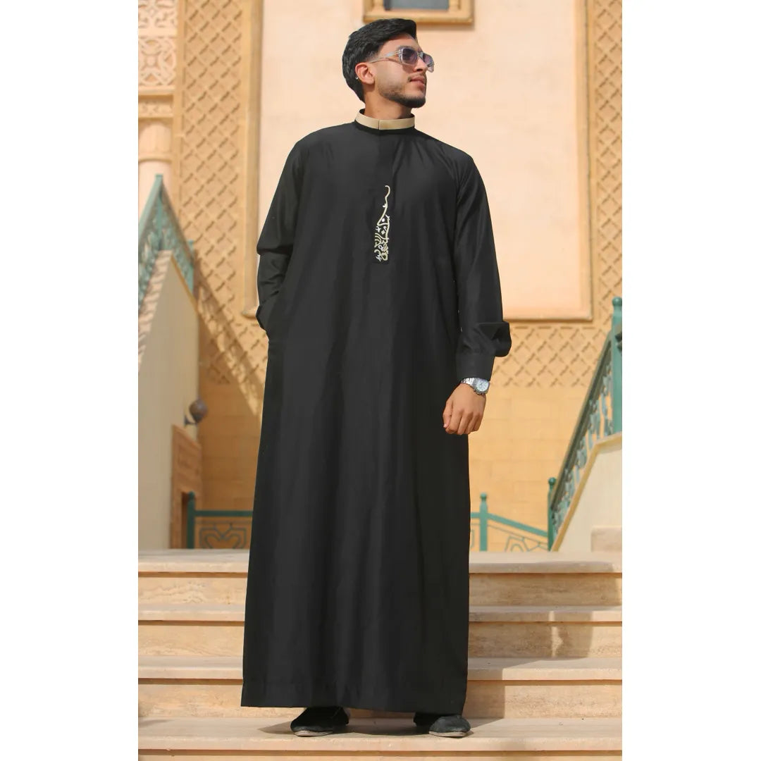 ED-200_thobe_Black_52, ED-200_thobe_Black_54, ED-200_thobe_Black_56, ED-200_thobe_Black_58, ED-200_thobe_Black_60