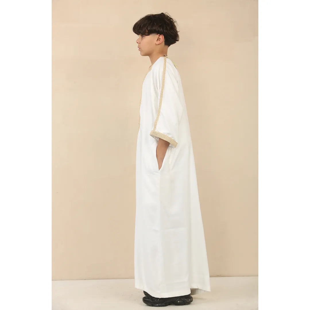 HM62-kids_thobe_White-Gold_32, HM62-kids_thobe_White-Gold_34, HM62-kids_thobe_White-Gold_36, HM62-kids_thobe_White-Gold_38, HM62-kids_thobe_White-Gold_40, HM62-kids_thobe_White-Gold_42, HM62-kids_thobe_White-Gold_44, HM62-kids_thobe_White-Gold_46, HM62-kids_thobe_White-Gold_48, HM62-kids_thobe_White-Gold_50