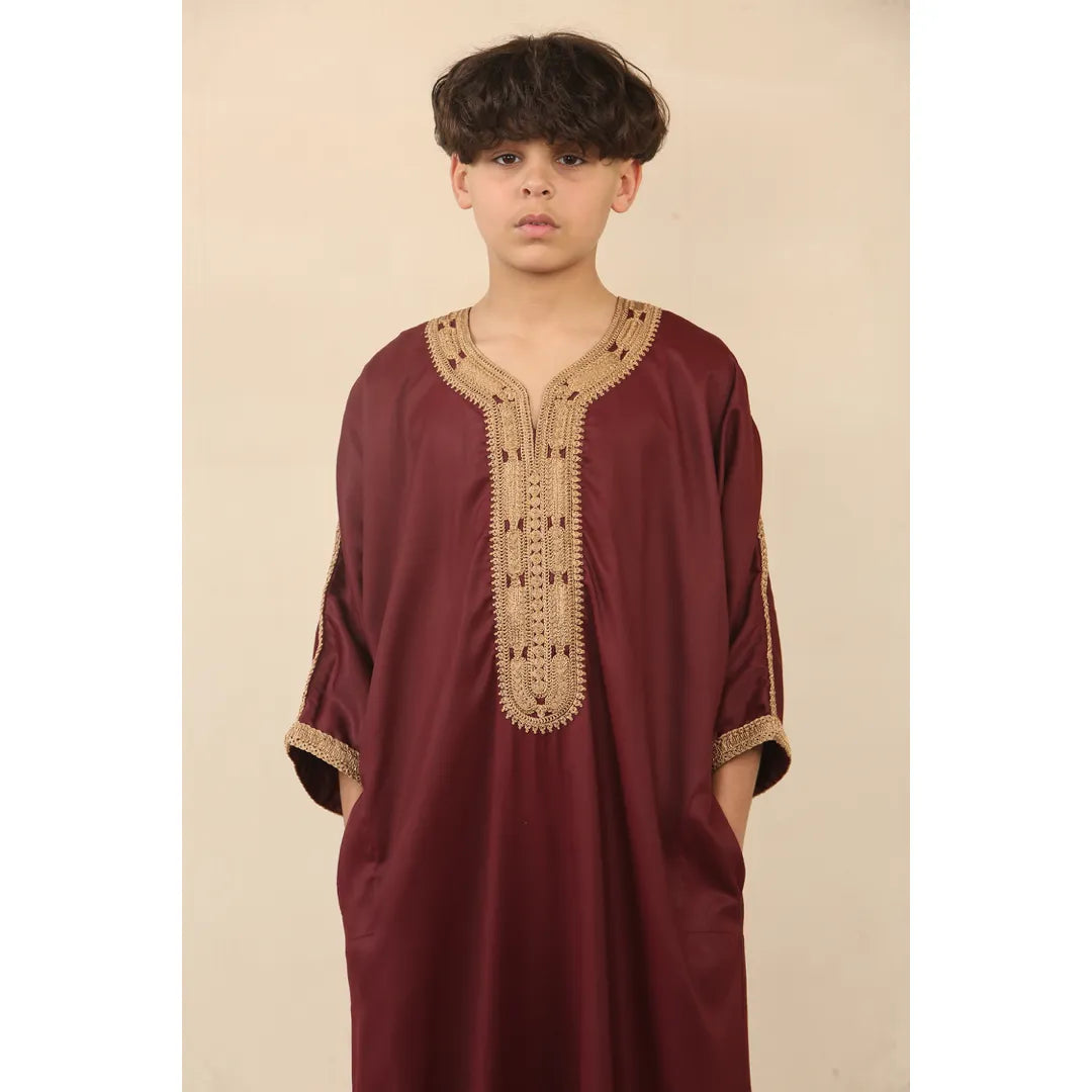 HM63-kids_thobe_Maroon-Gold_32, HM63-kids_thobe_Maroon-Gold_34, HM63-kids_thobe_Maroon-Gold_36, HM63-kids_thobe_Maroon-Gold_38, HM63-kids_thobe_Maroon-Gold_40, HM63-kids_thobe_Maroon-Gold_42, HM63-kids_thobe_Maroon-Gold_44, HM63-kids_thobe_Maroon-Gold_46, HM63-kids_thobe_Maroon-Gold_48, HM63-kids_thobe_Maroon-Gold_50
