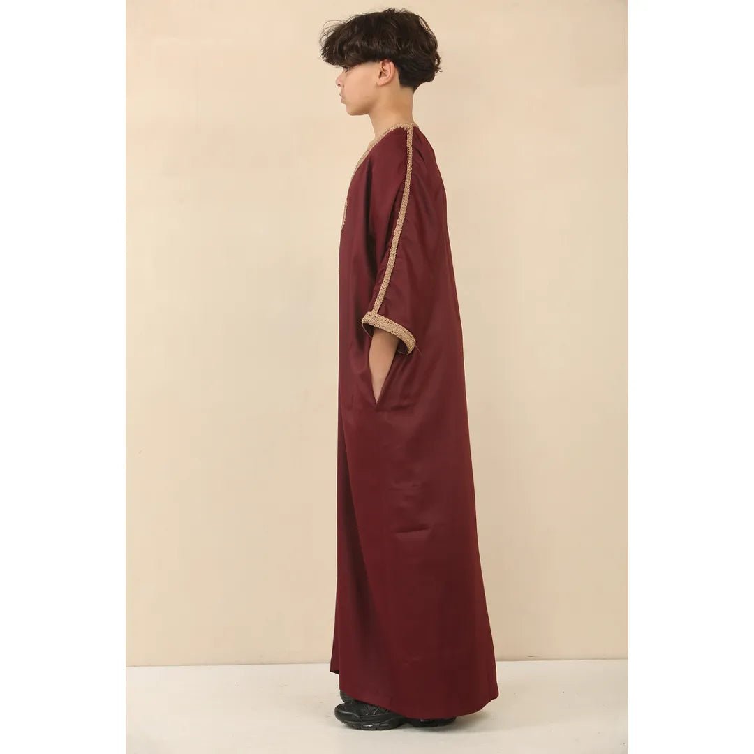 HM63-kids_thobe_Maroon-Gold_32, HM63-kids_thobe_Maroon-Gold_34, HM63-kids_thobe_Maroon-Gold_36, HM63-kids_thobe_Maroon-Gold_38, HM63-kids_thobe_Maroon-Gold_40, HM63-kids_thobe_Maroon-Gold_42, HM63-kids_thobe_Maroon-Gold_44, HM63-kids_thobe_Maroon-Gold_46, HM63-kids_thobe_Maroon-Gold_48, HM63-kids_thobe_Maroon-Gold_50