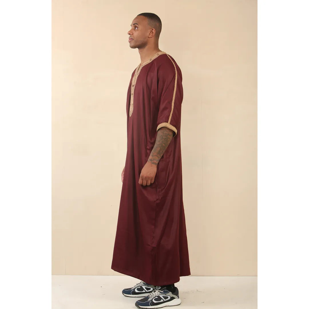 HM63_thobe_Maroon-Gold_52, HM63_thobe_Maroon-Gold_54, HM63_thobe_Maroon-Gold_56, HM63_thobe_Maroon-Gold_58, HM63_thobe_Maroon-Gold_60, HM63_thobe_Maroon-Gold_62