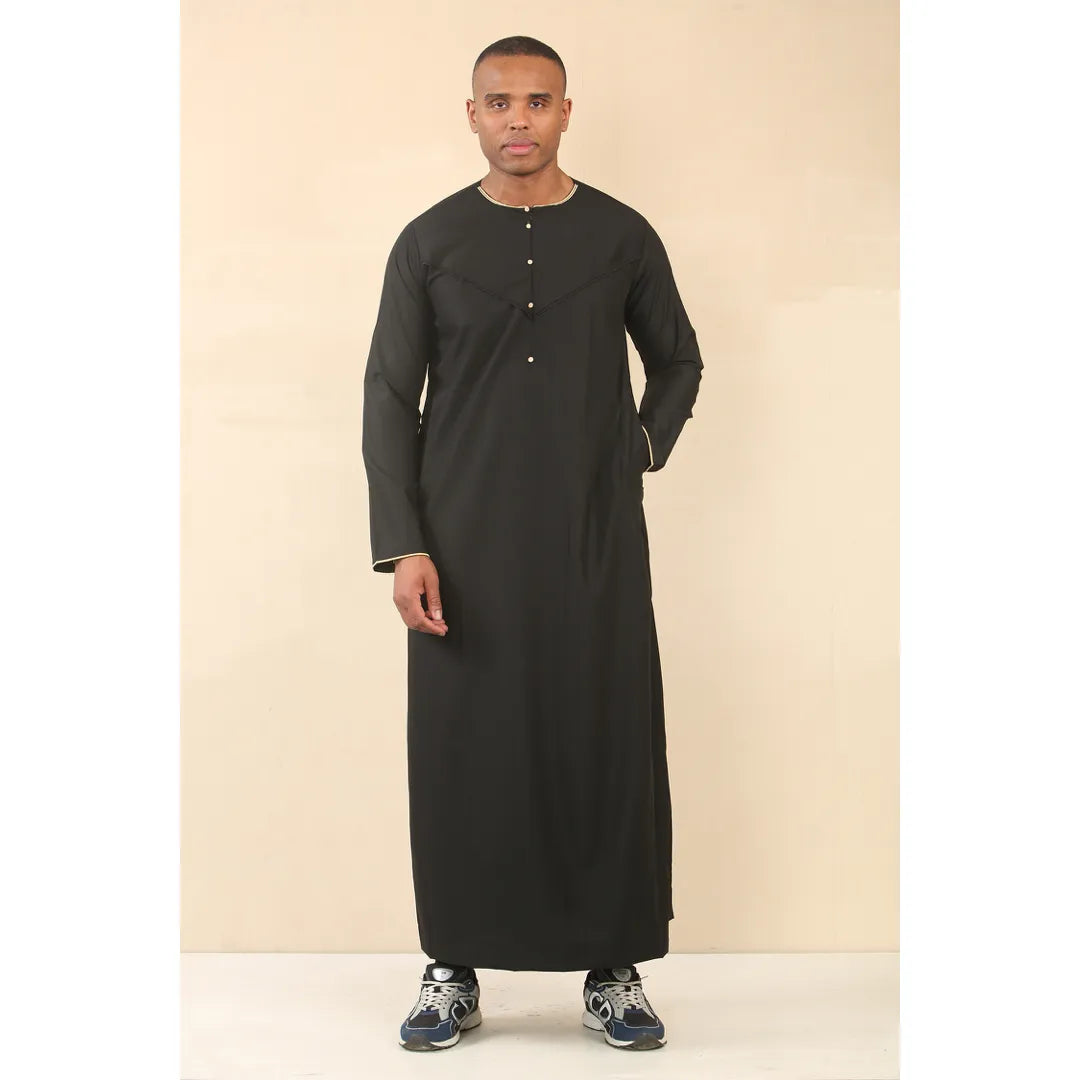 OE-300_thobe_Black_52, OE-300_thobe_Black_54, OE-300_thobe_Black_56, OE-300_thobe_Black_58, OE-300_thobe_Black_60