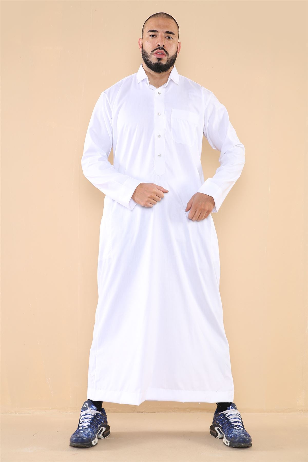 101_thobe_White_L - 56, 101_thobe_White_M - 54, 101_thobe_White_S - 52, 101_thobe_White_XL - 58, 101_thobe_White_XXL - 60