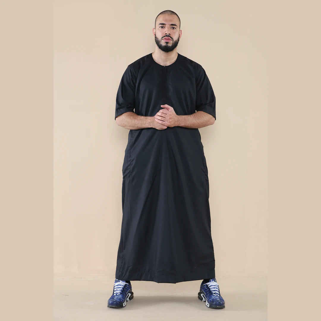 107_thobe_Black_L - 56, 107_thobe_Black_M - 54, 107_thobe_Black_S - 52, 107_thobe_Black_XL - 58, 107_thobe_Black_XXL - 60