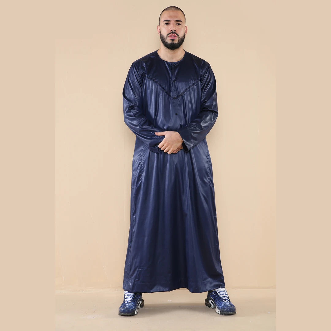 102_thobe_Navy_L - 56, 102_thobe_Navy_M - 54, 102_thobe_Navy_S - 52, 102_thobe_Navy_XL - 58, 102_thobe_Navy_XXL - 60