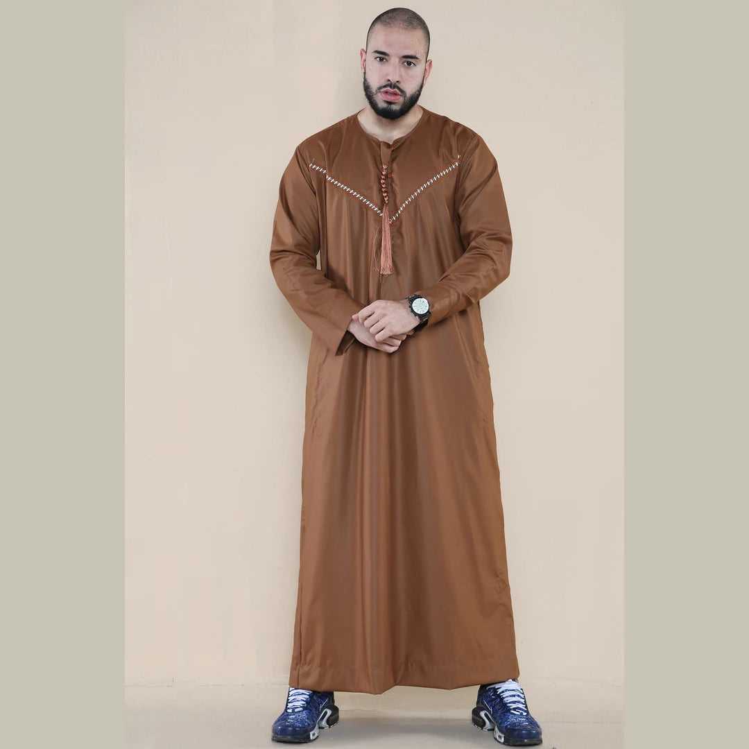 106_thobe_Camel_L - 56, 106_thobe_Camel_M - 54, 106_thobe_Camel_S - 52, 106_thobe_Camel_XL - 58, 106_thobe_Camel_XXL - 60