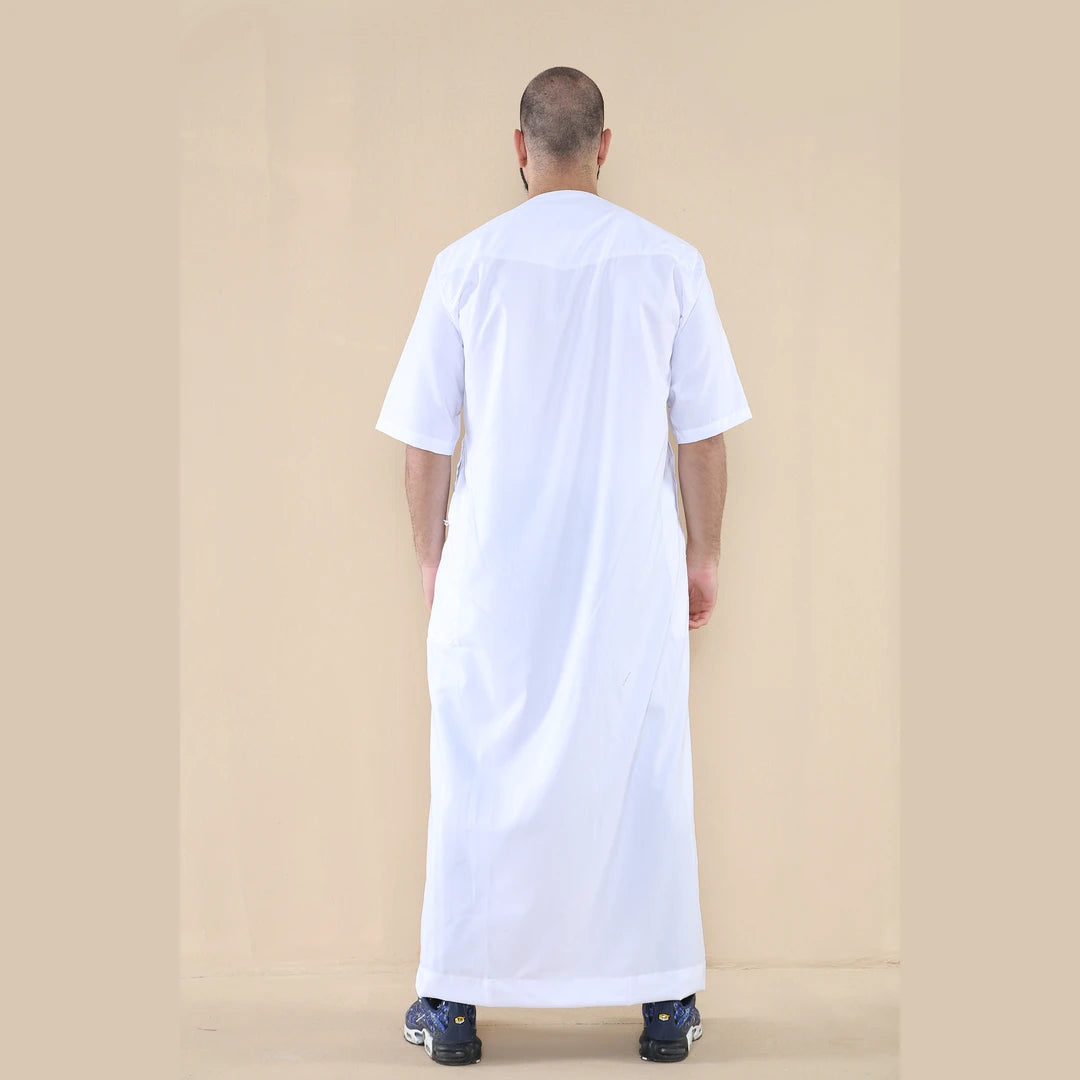 107_thobe_White_L - 56, 107_thobe_White_M - 54, 107_thobe_White_S - 52, 107_thobe_White_XL - 58, 107_thobe_White_XXL - 60