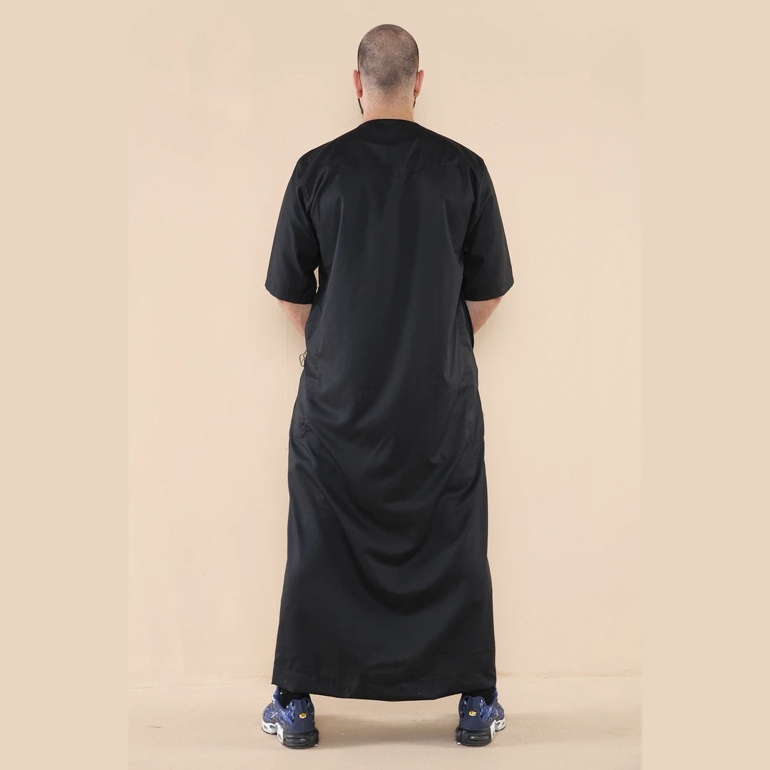 107_thobe_Black_L - 56, 107_thobe_Black_M - 54, 107_thobe_Black_S - 52, 107_thobe_Black_XL - 58, 107_thobe_Black_XXL - 60