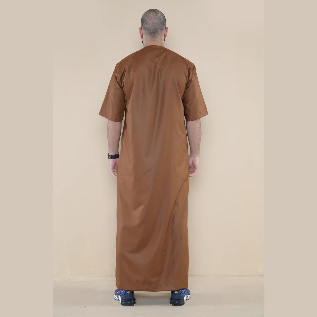 107_thobe_Brown_L - 56, 107_thobe_Brown_M - 54, 107_thobe_Brown_S - 52, 107_thobe_Brown_XL - 58, 107_thobe_Brown_XXL - 60