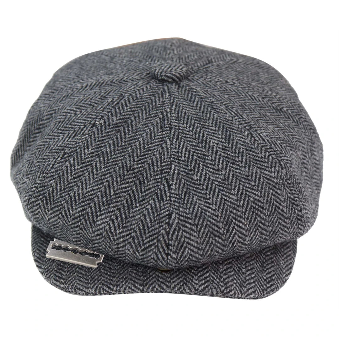 ht6093_razor_hat_charcoal_S, ht6093_razor_hat_charcoal_M, ht6093_razor_hat_charcoal_L, ht6093_razor_hat_charcoal_XL