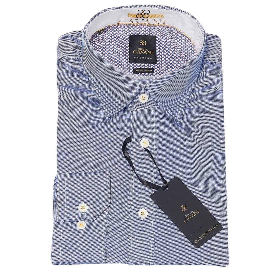 cv-65_shirt_navy_3XL - 17.5" Collar, cv-65_shirt_navy_L - 16" Collar, cv-65_shirt_navy_M - 15.5" Collar, cv-65_shirt_navy_S - 15" Collar, cv-65_shirt_navy_XL - 16.5" Collar, cv-65_shirt_navy_XS - 14.5" Collar, cv-65_shirt_navy_XXL - 17" Collar