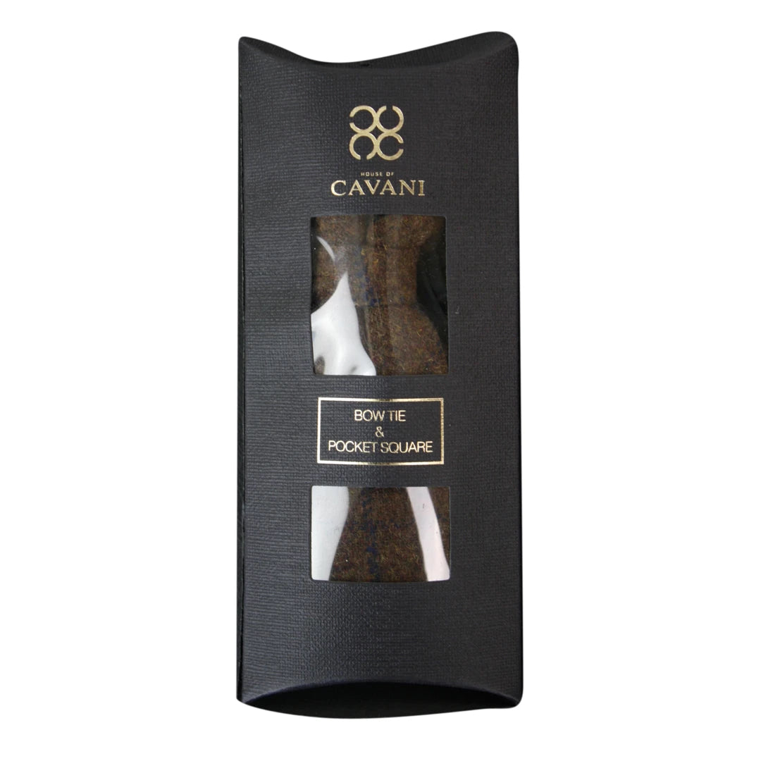 cavani-tweed_bow_tan-check_one-size