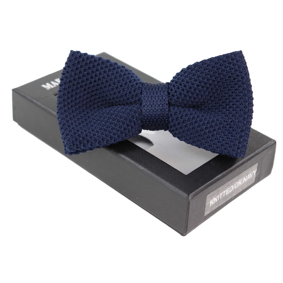 knitted_bow_Navy_one-size