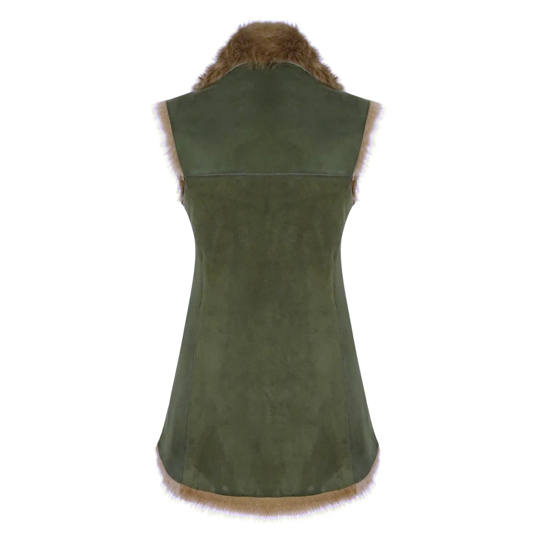Long-Gilet_jacket_Olive_2XL - 18, Long-Gilet_jacket_Olive_3XL - 20, Long-Gilet_jacket_Olive_L - 14, Long-Gilet_jacket_Olive_M - 12, Long-Gilet_jacket_Olive_S - 10, Long-Gilet_jacket_Olive_XL - 16, Long-Gilet_jacket_Olive_XS - 8