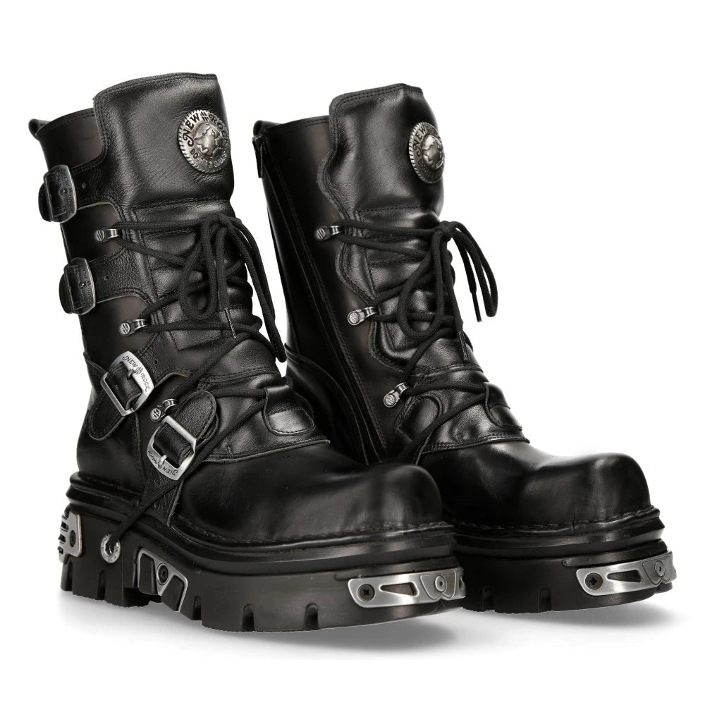 Goth steel toe sales boots