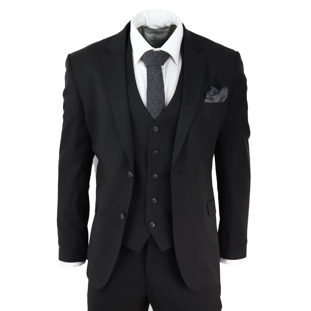 Smart 2025 black suit