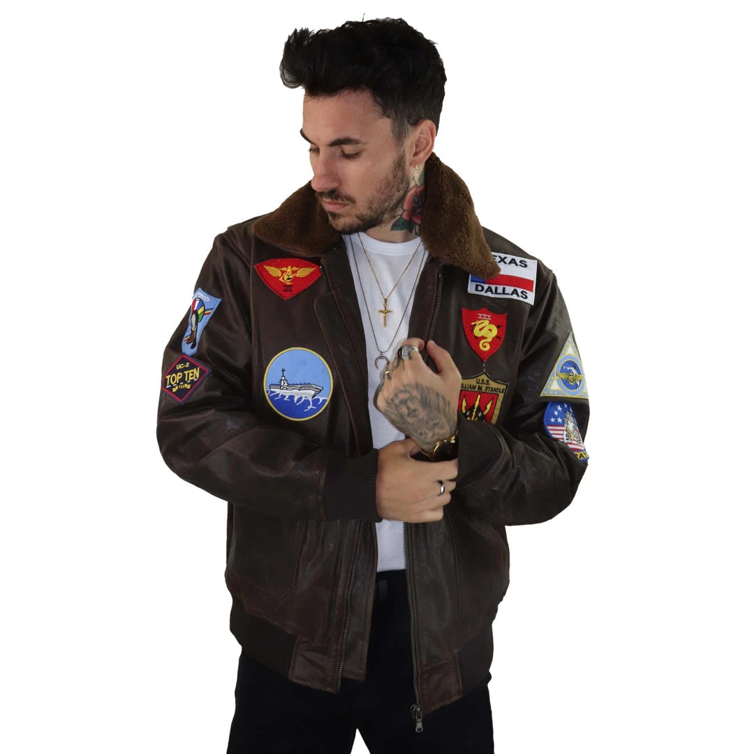 topgun_uclass_jacket_brown_3XL, topgun_uclass_jacket_brown_4XL, topgun_uclass_jacket_brown_5XL, topgun_uclass_jacket_brown_L, topgun_uclass_jacket_brown_M, topgun_uclass_jacket_brown_S, topgun_uclass_jacket_brown_XL, topgun_uclass_jacket_brown_XS, topgun_uclass_jacket_brown_XXL