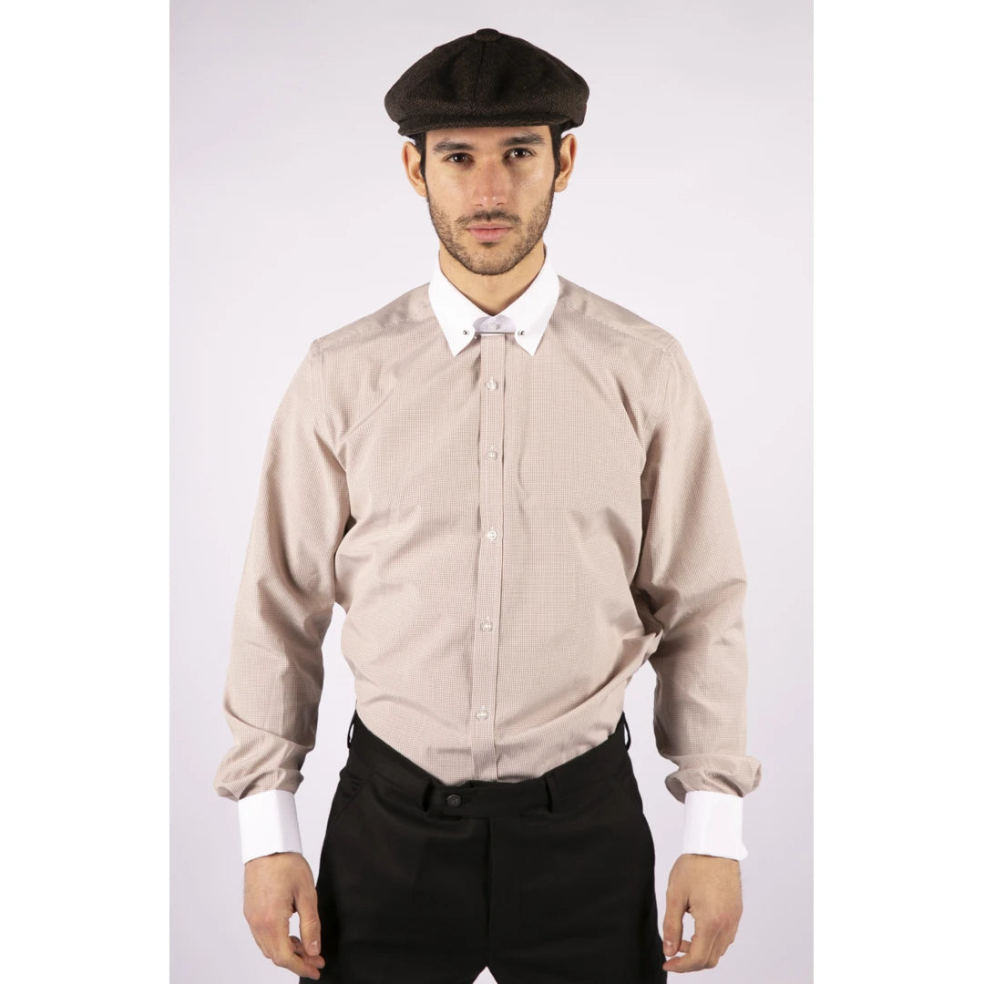 bar_check_shirt_Beige_3XL, bar_check_shirt_Beige_L, bar_check_shirt_Beige_M, bar_check_shirt_Beige_S, bar_check_shirt_Beige_XL, bar_check_shirt_Beige_XXL