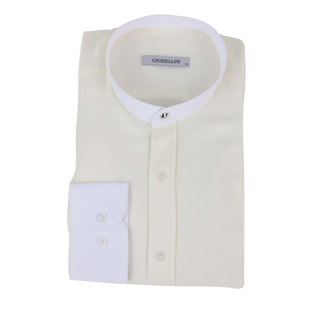 pb-hbone_shirt_cream_3XL (50"-52" Chest), pb-hbone_shirt_cream_L (44"-46" Chest), pb-hbone_shirt_cream_M (40"-42" Chest), pb-hbone_shirt_cream_S (36"-38" Chest), pb-hbone_shirt_cream_XL (46"-48" Chest), pb-hbone_shirt_cream_XXL (48"-50" Chest)
