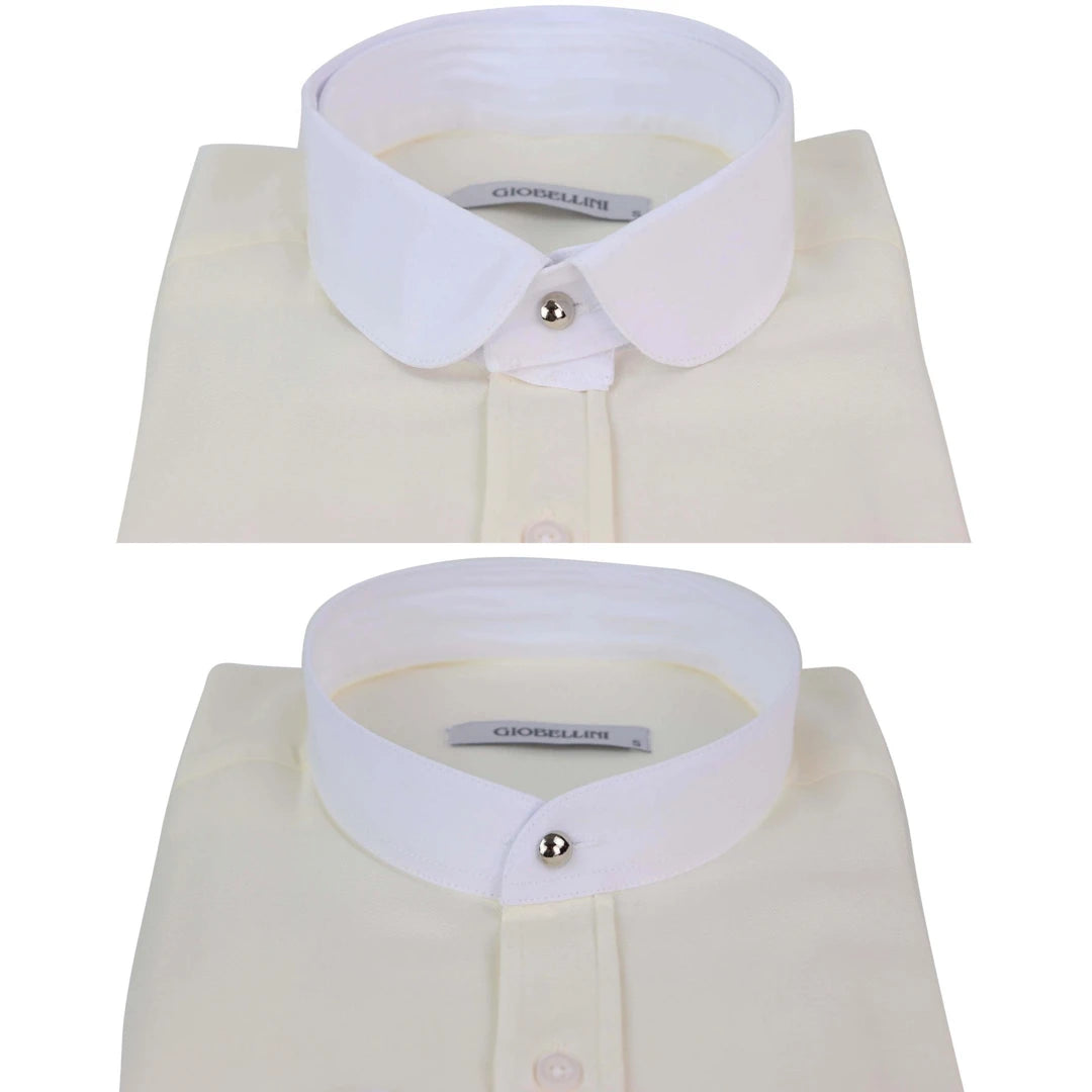 pb-hbone_shirt_cream_3XL (50"-52" Chest), pb-hbone_shirt_cream_L (44"-46" Chest), pb-hbone_shirt_cream_M (40"-42" Chest), pb-hbone_shirt_cream_S (36"-38" Chest), pb-hbone_shirt_cream_XL (46"-48" Chest), pb-hbone_shirt_cream_XXL (48"-50" Chest)