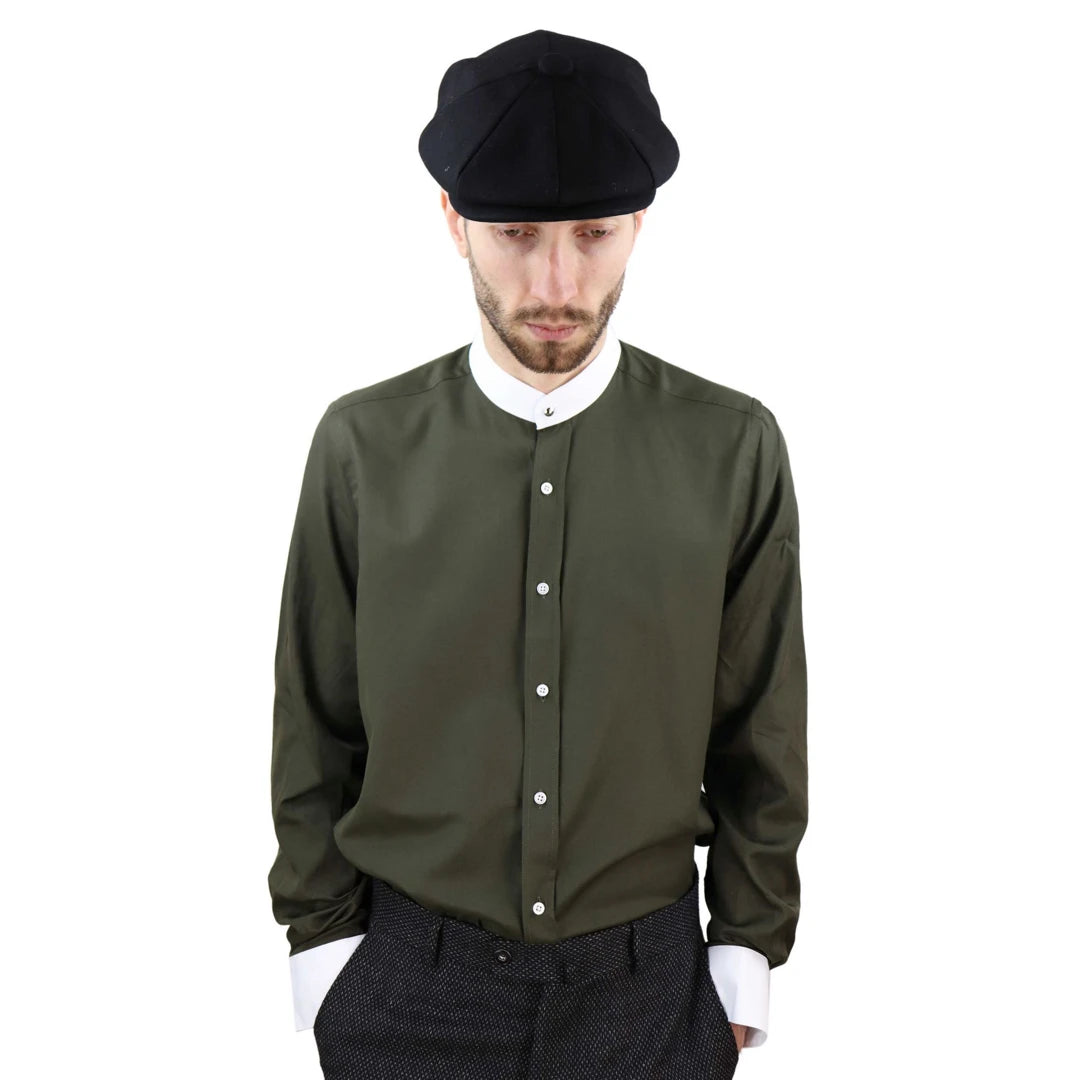 pb-hbone_shirt_Olive_3XL (50"-52" Chest), pb-hbone_shirt_Olive_L (44"-46" Chest), pb-hbone_shirt_Olive_M (40"-42" Chest), pb-hbone_shirt_Olive_S (36"-38" Chest), pb-hbone_shirt_Olive_XL (46"-48" Chest), pb-hbone_shirt_Olive_XXL (48"-50" Chest)