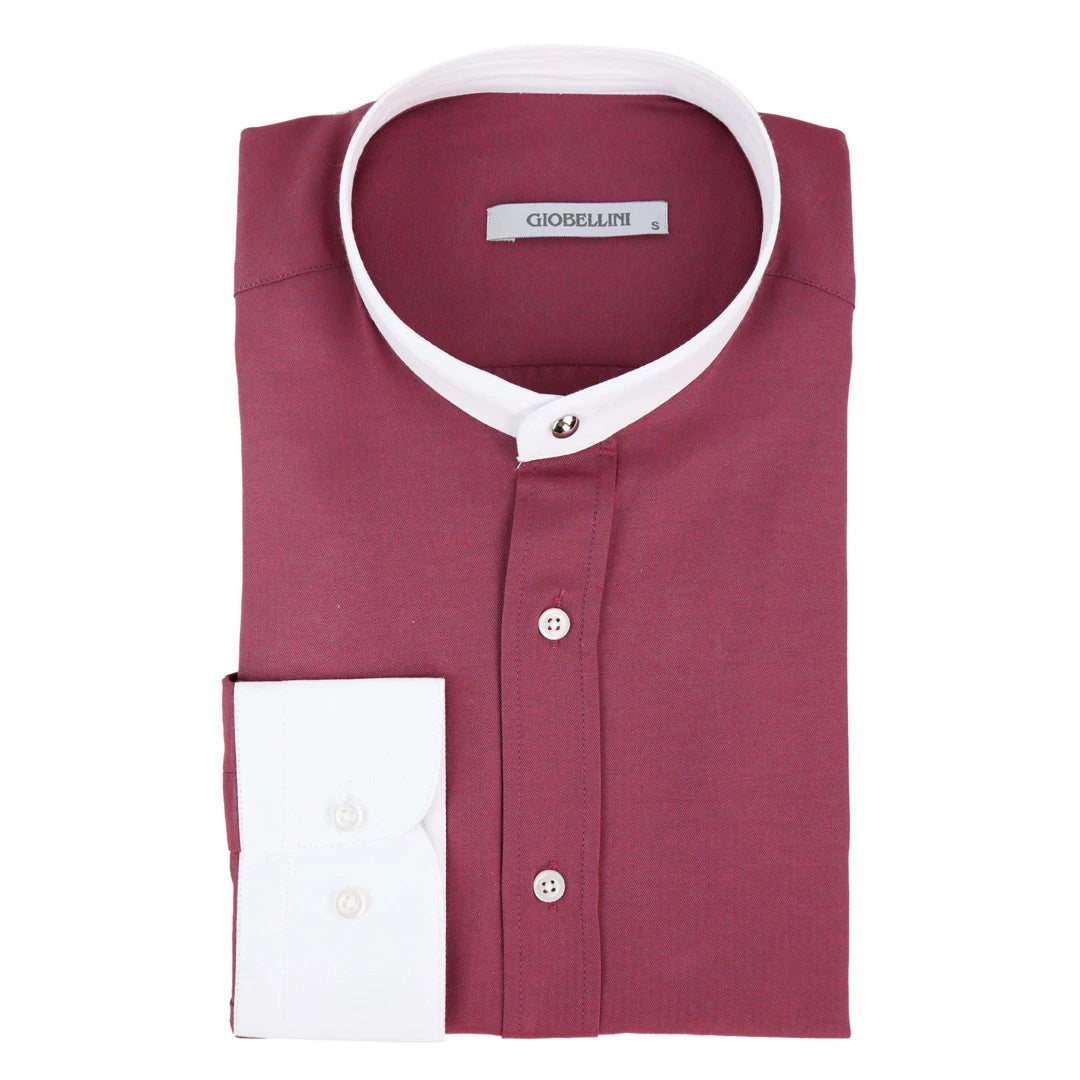 pb-hbone_shirt_wine_3XL (50"-52" Chest), pb-hbone_shirt_wine_L (44"-46" Chest), pb-hbone_shirt_wine_M (40"-42" Chest), pb-hbone_shirt_wine_S (36"-38" Chest), pb-hbone_shirt_wine_XL (46"-48" Chest), pb-hbone_shirt_wine_XXL (48"-50" Chest)