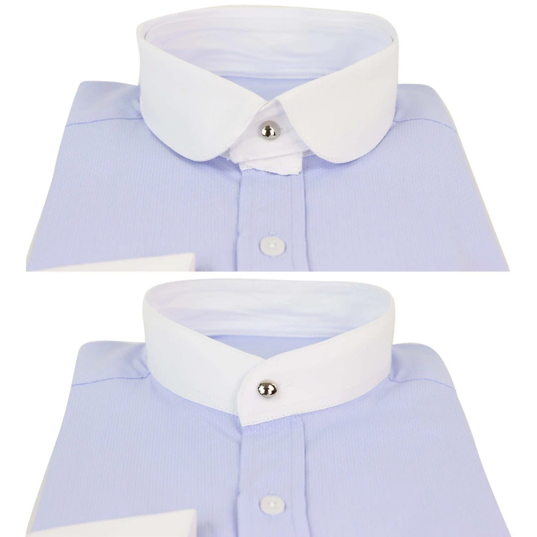 pb-polka_shirt_l-blue_3XL 50"-52" Chest, pb-polka_shirt_l-blue_L (44"-46" Chest), pb-polka_shirt_l-blue_M (40"-42" Chest), pb-polka_shirt_l-blue_S (36"-38" Chest), pb-polka_shirt_l-blue_XL (46"-48" Chest), pb-polka_shirt_l-blue_XXL 48"-50" Chest