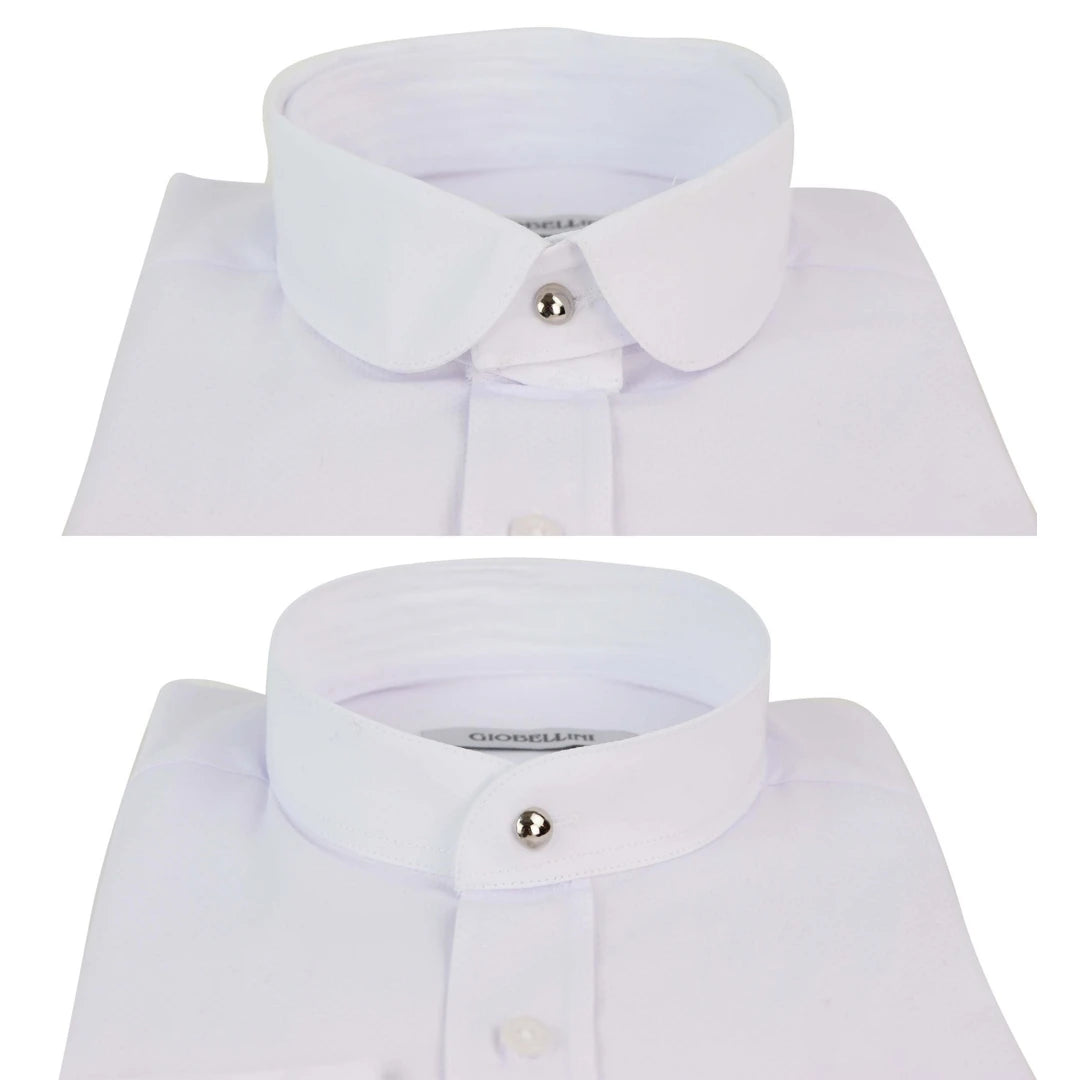 pb-polka_shirt_white_3XL (50"-52" Chest), pb-polka_shirt_white_L (44"-46" Chest), pb-polka_shirt_white_M (40"-42" Chest), pb-polka_shirt_white_S (36"-38" Chest), pb-polka_shirt_white_XL (46"-48" Chest), pb-polka_shirt_white_XXL (48"-50" Chest)