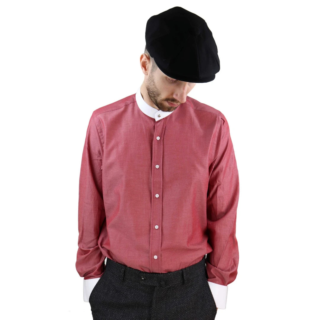 pb-polka_shirt_wine_3XL (50"-52" Chest), pb-polka_shirt_wine_L (44"-46" Chest), pb-polka_shirt_wine_M (40"-42" Chest), pb-polka_shirt_wine_S (36"-38" Chest), pb-polka_shirt_wine_XL (46"-48" Chest), pb-polka_shirt_wine_XXL (48"-50" Chest)