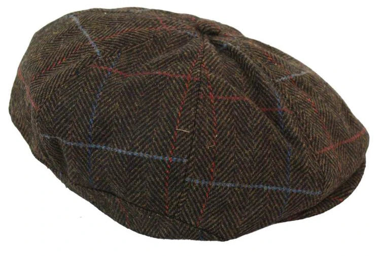 ht5742_hat_brown-check_one-size
