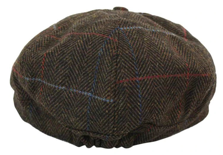 ht5742_hat_brown-check_one-size