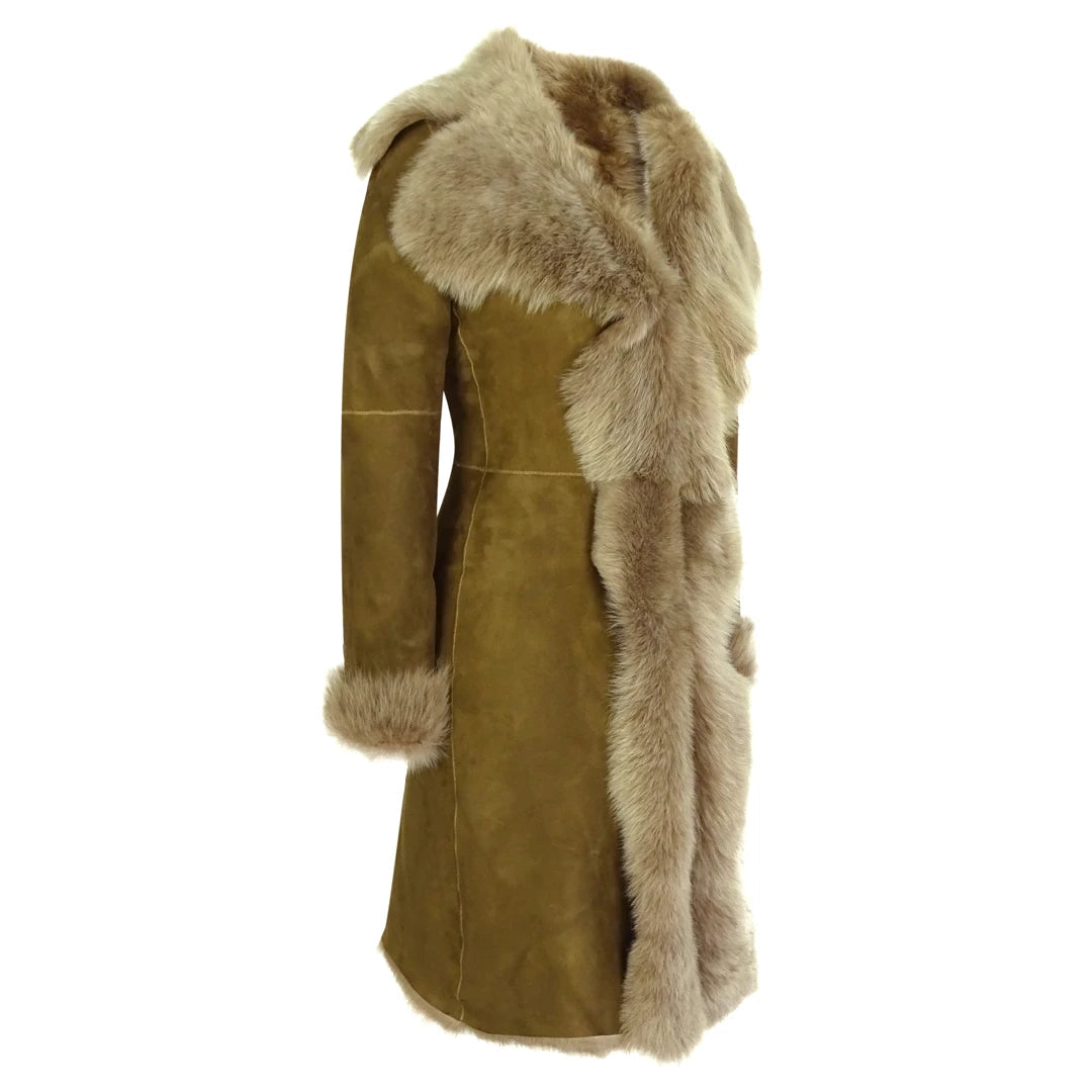 Beaver-3/4_jacket_brown_2XL - 18, Beaver-3/4_jacket_brown_3XL - 20, Beaver-3/4_jacket_brown_L - 14, Beaver-3/4_jacket_brown_M - 12, Beaver-3/4_jacket_brown_S - 10, Beaver-3/4_jacket_brown_XL - 16, Beaver-3/4_jacket_brown_XS - 8