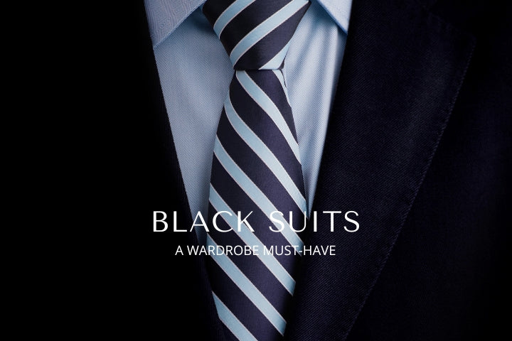 The Versatility of Men's Black Suits: A Wardrobe Must-Have