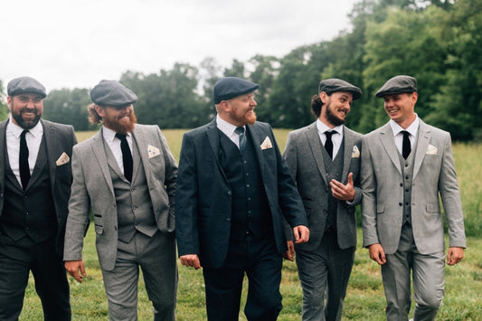 Finding the Perfect Spring Wedding Suits for Grooms and Groomsmen